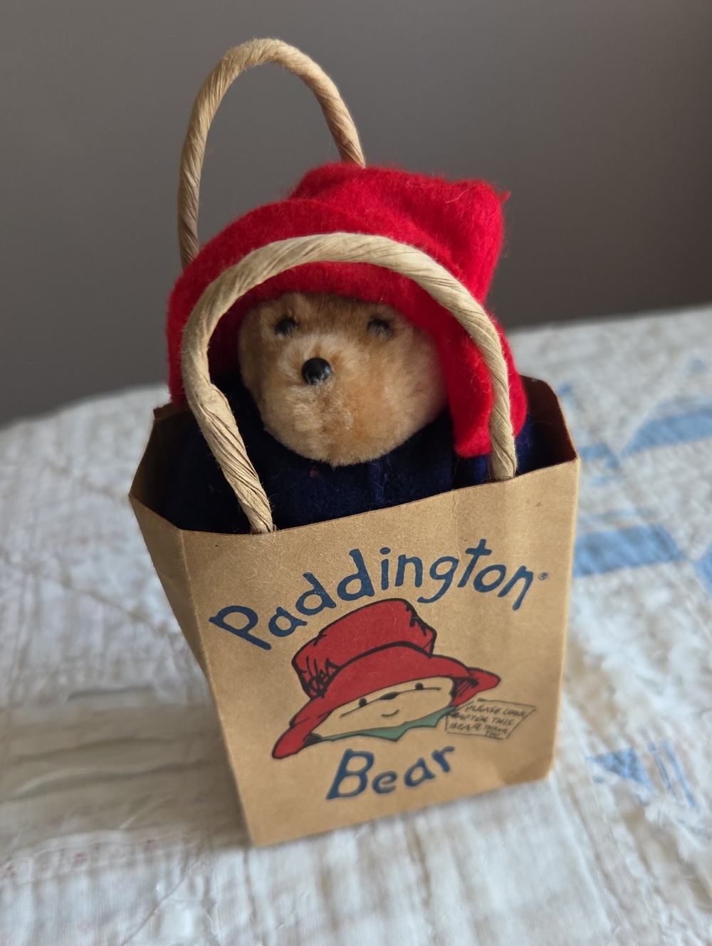 Paddington Plush Toy in Red Hat - Classic Kids Toy